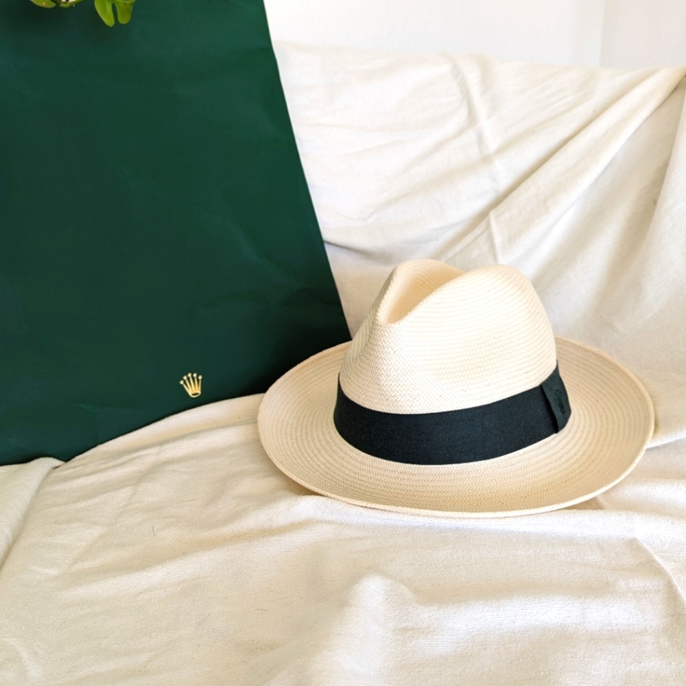 Rolex panama hat